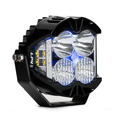 Baja Designs LP4 Pro LED Auxiliary Light Pod Light Pattern Driving/Combo Blue Backlight Baja Designs