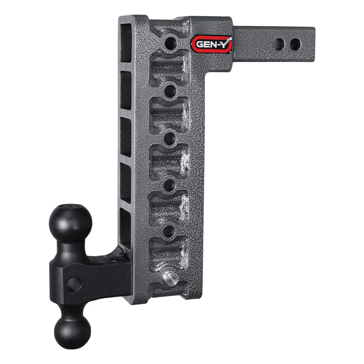 GEN-Y Hitch Mega-Duty 10in Drop Hitch w/ Dual-Ball Mount and Pintle Lock product image