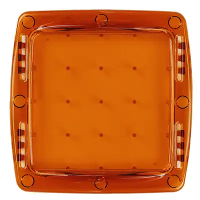 RIGID Industries Rigid Industries Light Cover Q-Series Amber PRO