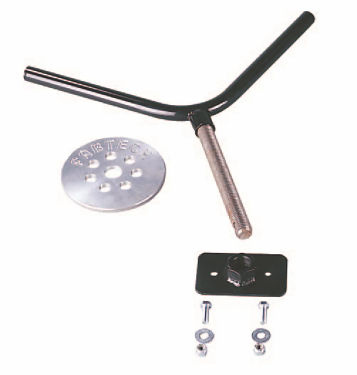 Spare Tire Mount Kit; Flat Spare Tire; Black; product image