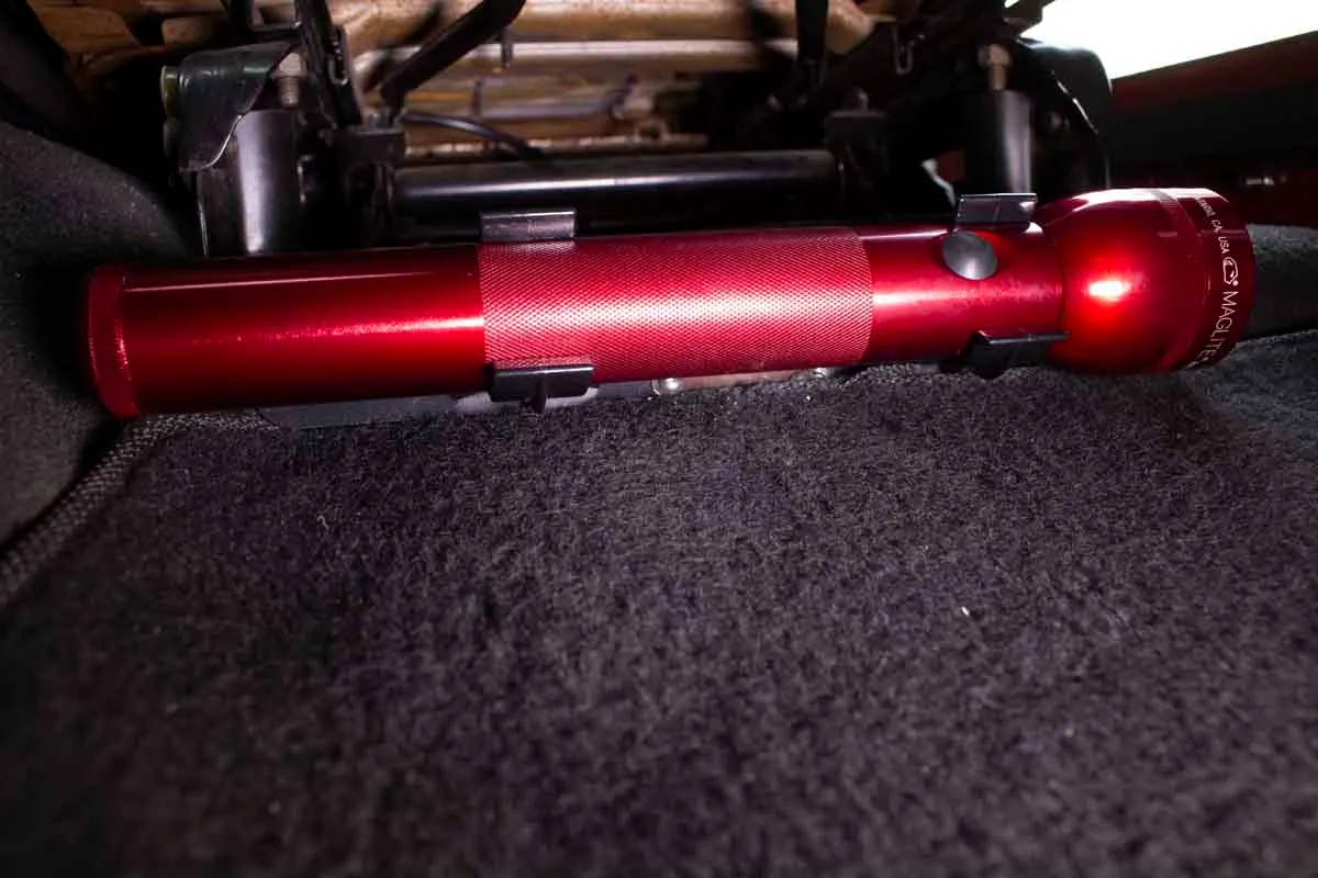 Fishbone Offroad 1997-2006 Jeep Wrangler TJ & Wrangler Unlimited LJ Front Seat Flashlight Mount FB25106 product image