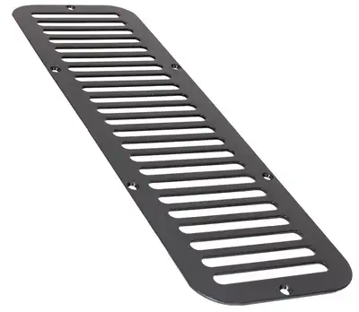 Kentrol Jeep JK Hood Vent 2007 - 2018 Wrangler JK Textured Black Kentrol