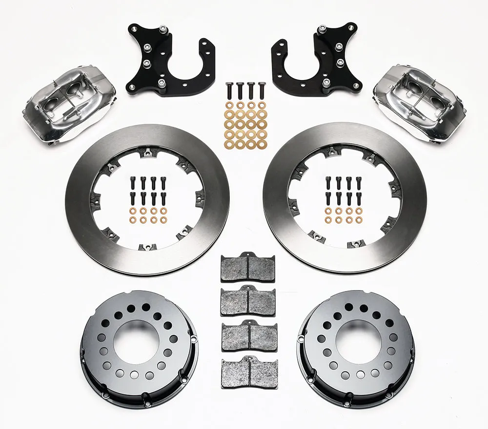 Wilwood FDLI PS Rear Kit Drilled Red New Big Ford 2.50in Offset product image
