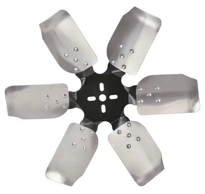 Derale 18 Standard Rotation Rigid Race Fan, Aluminum Blade