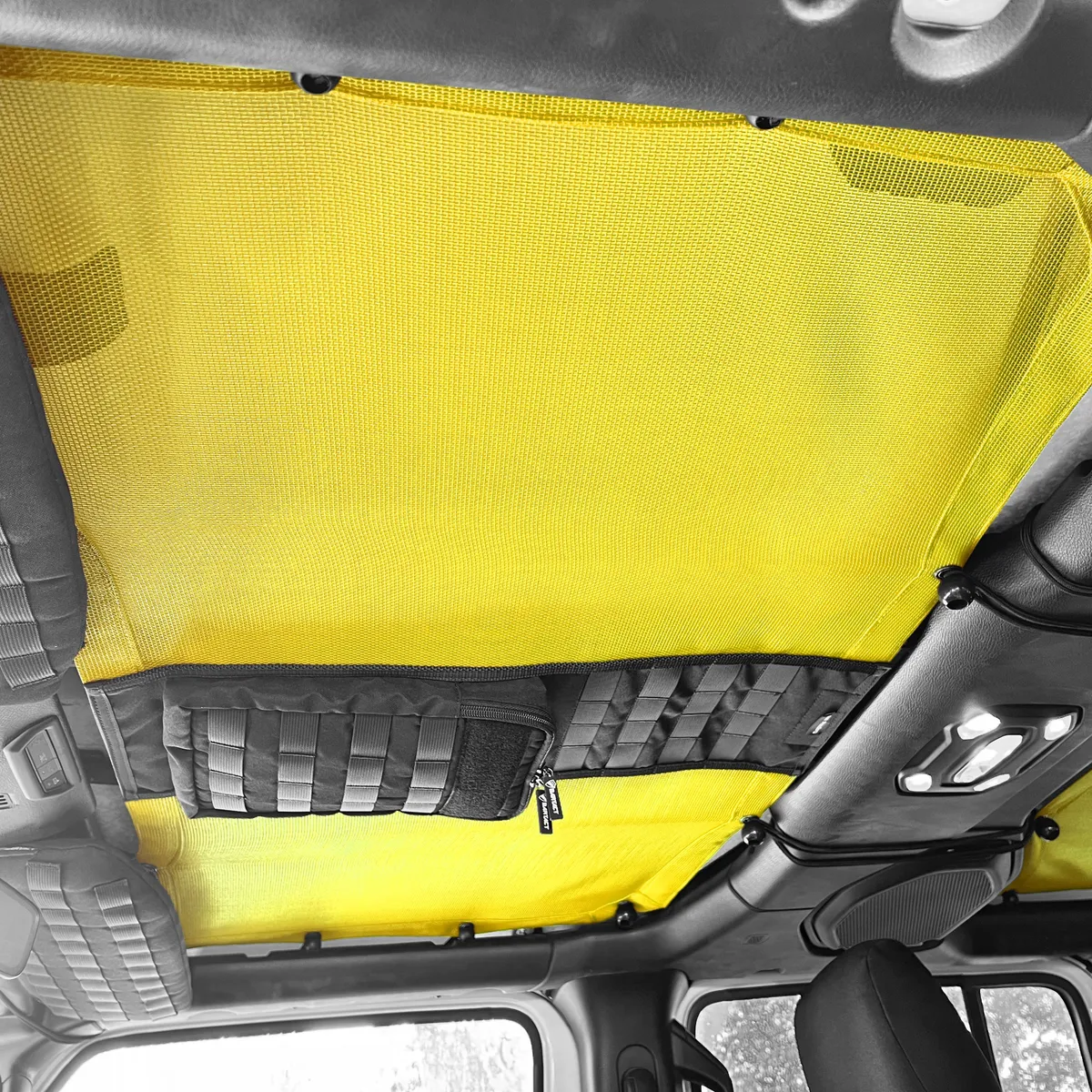 Full 2 Piece Tactical Sun Shade for Jeep Gladiator Top 2019+ w/ optional MOLLE Storage | Pat Pending | Bartact product image