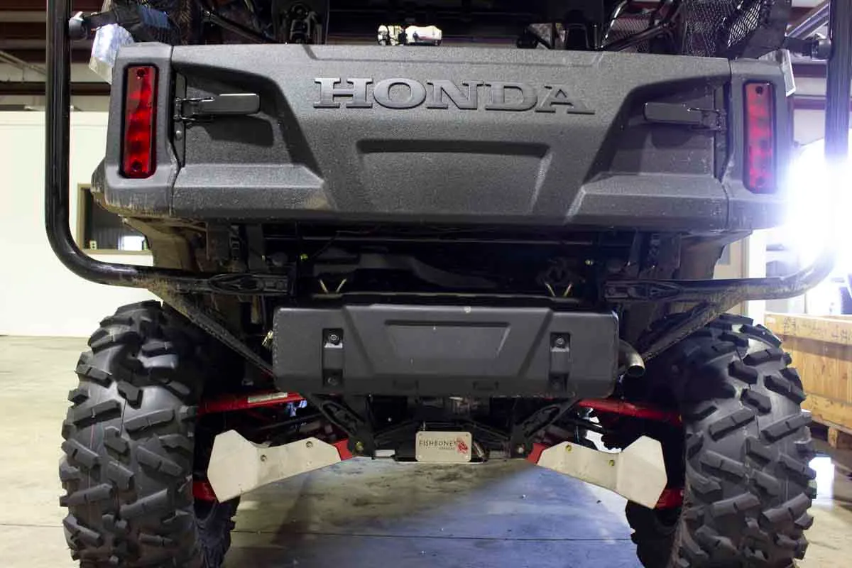 Hitch Cover For 2 Inch Hitch Black Powdercoated Steel Fishbone Offroad product image