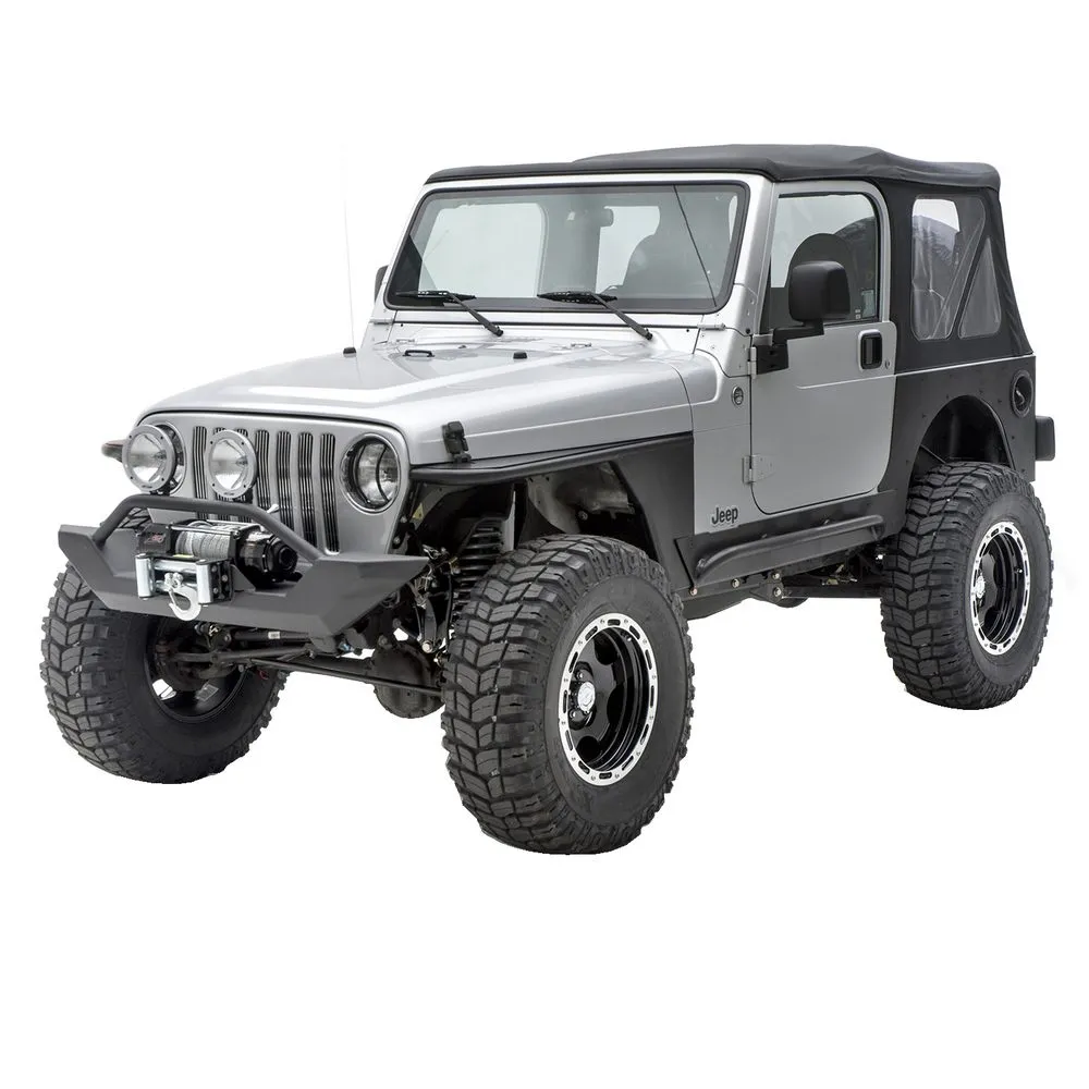 9706 Wrangler Tj/Lj 2DR Xrc Armor Front Tube Fenders; Black Textured product image