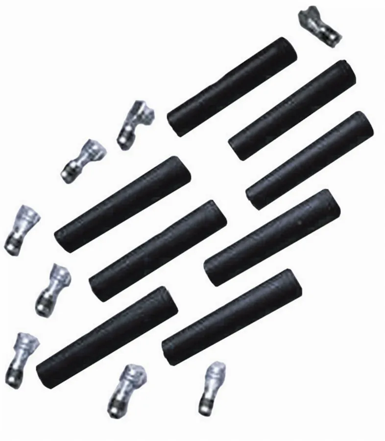 Taylor Cable Straight Spark Plug Boot & Terminal Kit - Black