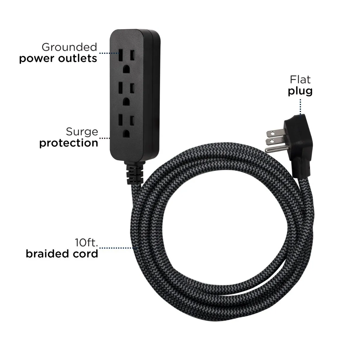 Cordinate 3-Outlet Grounded Extensi product image