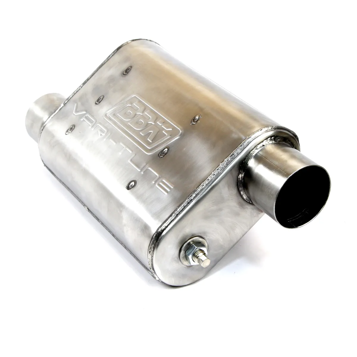 Bbk Performance Parts 31025 Universal 2-3/4 Varitune Adjustable Muffler Double Offset (439 Stainless) product image