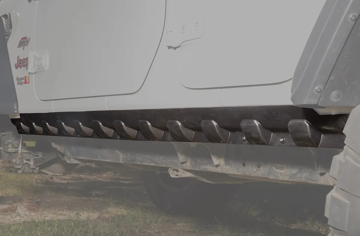Rugged Ridge 18c Wrangler Jlu Rocker Guard Kitbody Armor4 Door