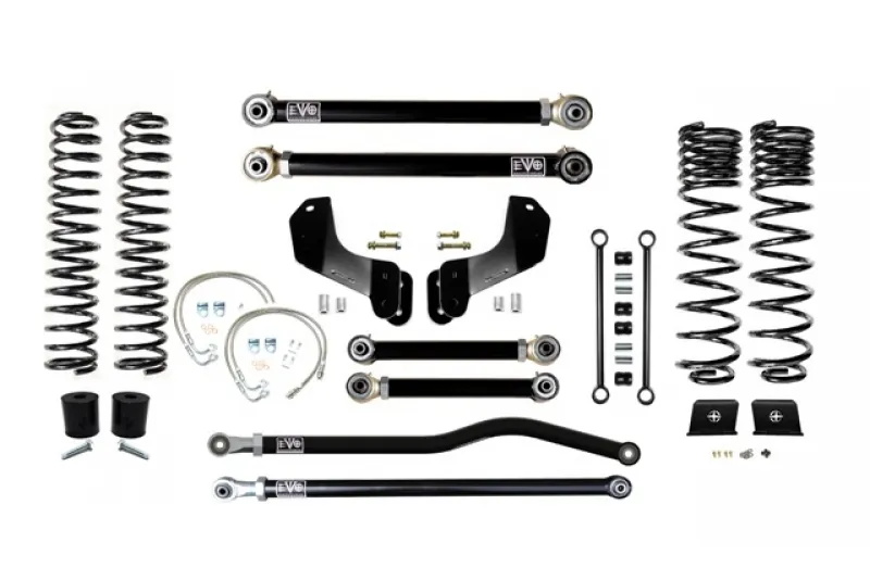 EVO Manufacturing EVO Manufacturing 4.5in Enforcer Overland Lift Kit Stage 3 PLUS - JT