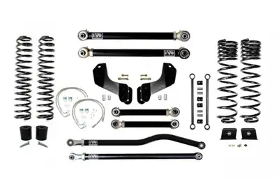EVO Manufacturing EVO Manufacturing 4.5in Enforcer Overland Lift Kit Stage 3 PLUS - JT