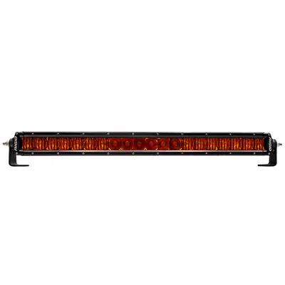 RIGID Industries SR-Series® Pro Light Bar; 20 in.; w/Amber PRO Lens; Spot Light Pattern;