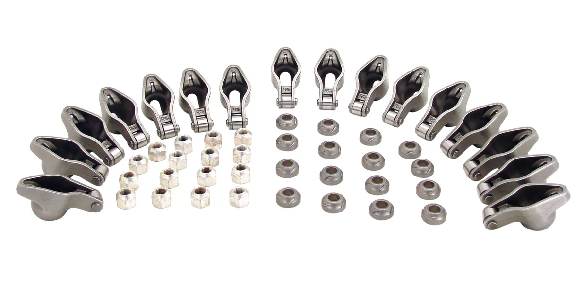 COMP Cams 1412-16 Magnum Roller 1.52 Ratio Rocker Arm Set for Chevrolet SBC w/ 3/8 Stud product image