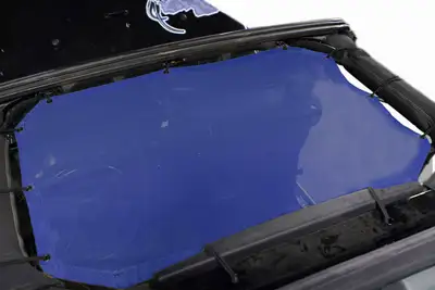 Steinjager Tops and Covers 2010-2018 Fabric Teddy 2 or 4 Door, Front Seat Only Blue