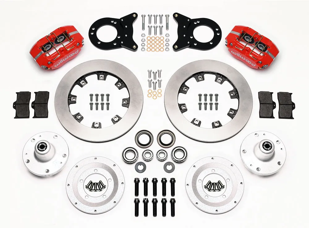 1963 - 1970 Ford, Mercury Dynapro Dust-Boot Big Brake Front Brake Kit (Hub) - 140-13344 product image