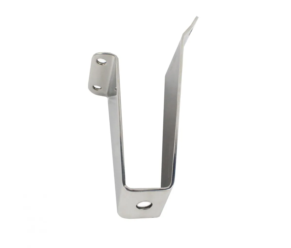 Jeep CJ/YJ Tailgate Tire Stop 76-95 CJ and Wrangler YJ Polished Silver Kentrol product image