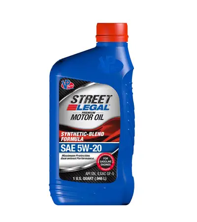 VP Racing Fuels VP Racing Fuels VP3752043 Street Legal Synthetic-Blend Formula 5W-20 (GF-6) Qt