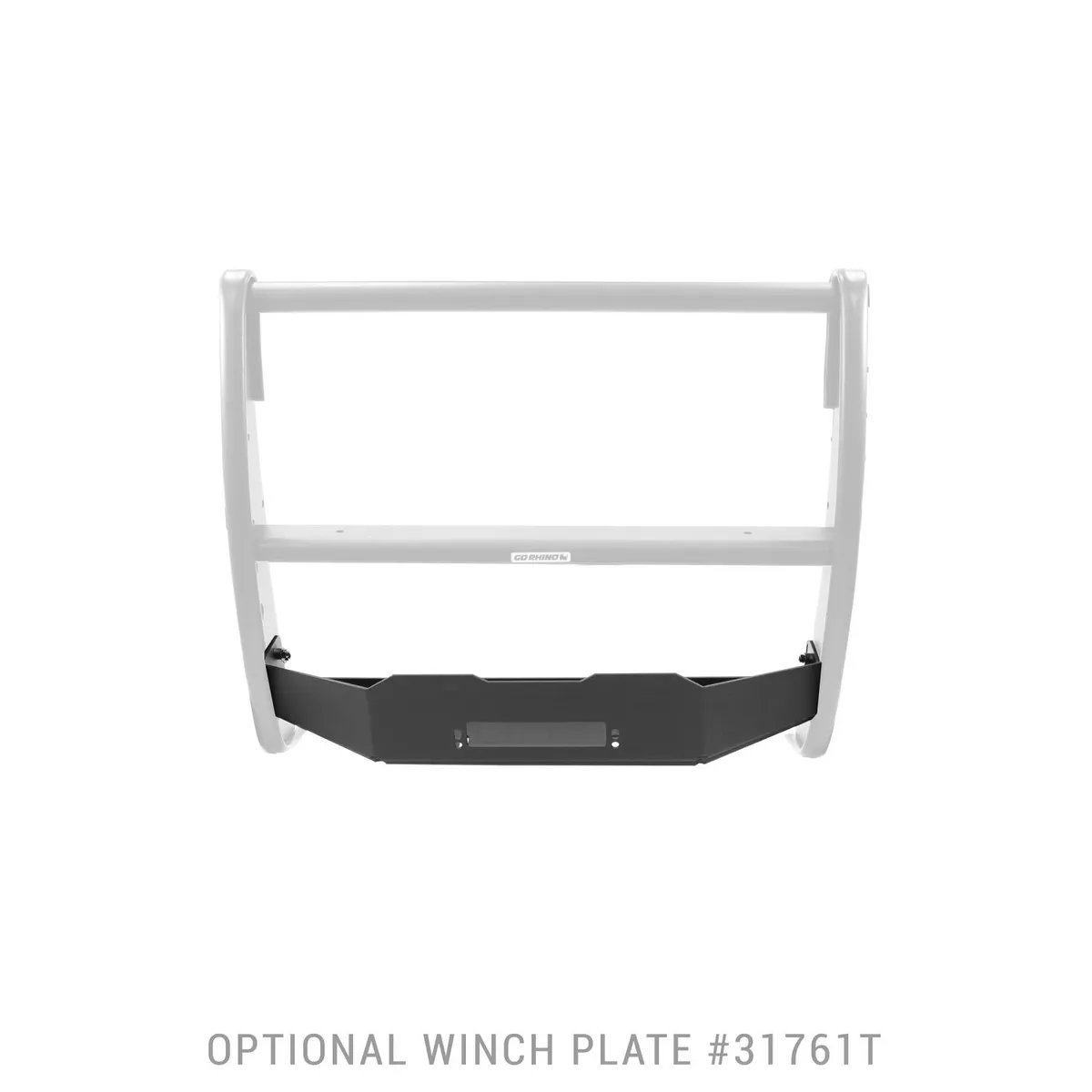 Go Rhino 31761T - 3100 Series StepGuard - Winch Tray Kit - Textured Black product image