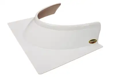 Dominator Race Body Rock Guard Formed 3in Tall White