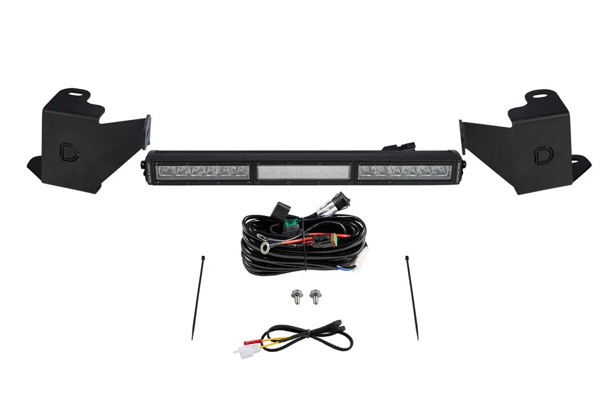 Diode Dynamics - Stealth Bumper Light Bar Kit for 2022+ Toyota Tundra, White Combo product image