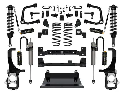 ICON Vehicle Dynamics ICON 2022-2024 Toyota Tundra, 6" Lift, Stage 6 Suspension System, Tubular, CDCV