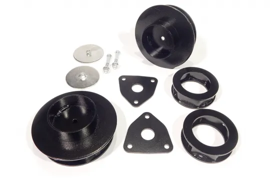 Dual Pass Circle Track Radiator Dual 1 Inch Core with 16 AN Inlet Core Width 27.5 Inch Be Cool Radiator product image