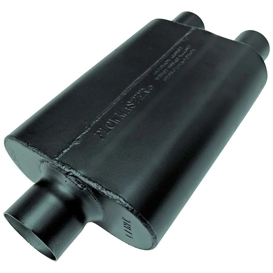 Flowmaster Super 44 Series Muffler 3.00inIN (C) / 2.25inOUT (D): ea 16 Gauge Aluminized Steel