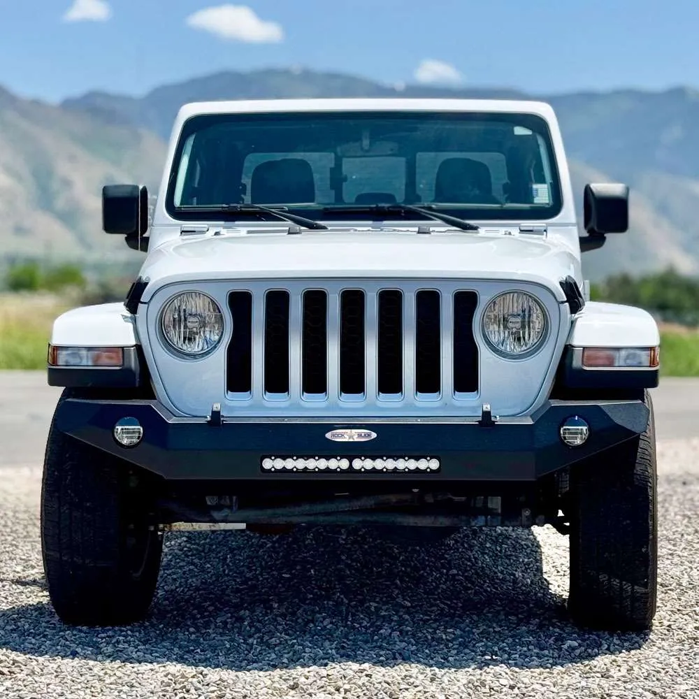 Appalachian Steel Entry Level Full Front Bumper Wrangler JL Rock Slide Engineering product image