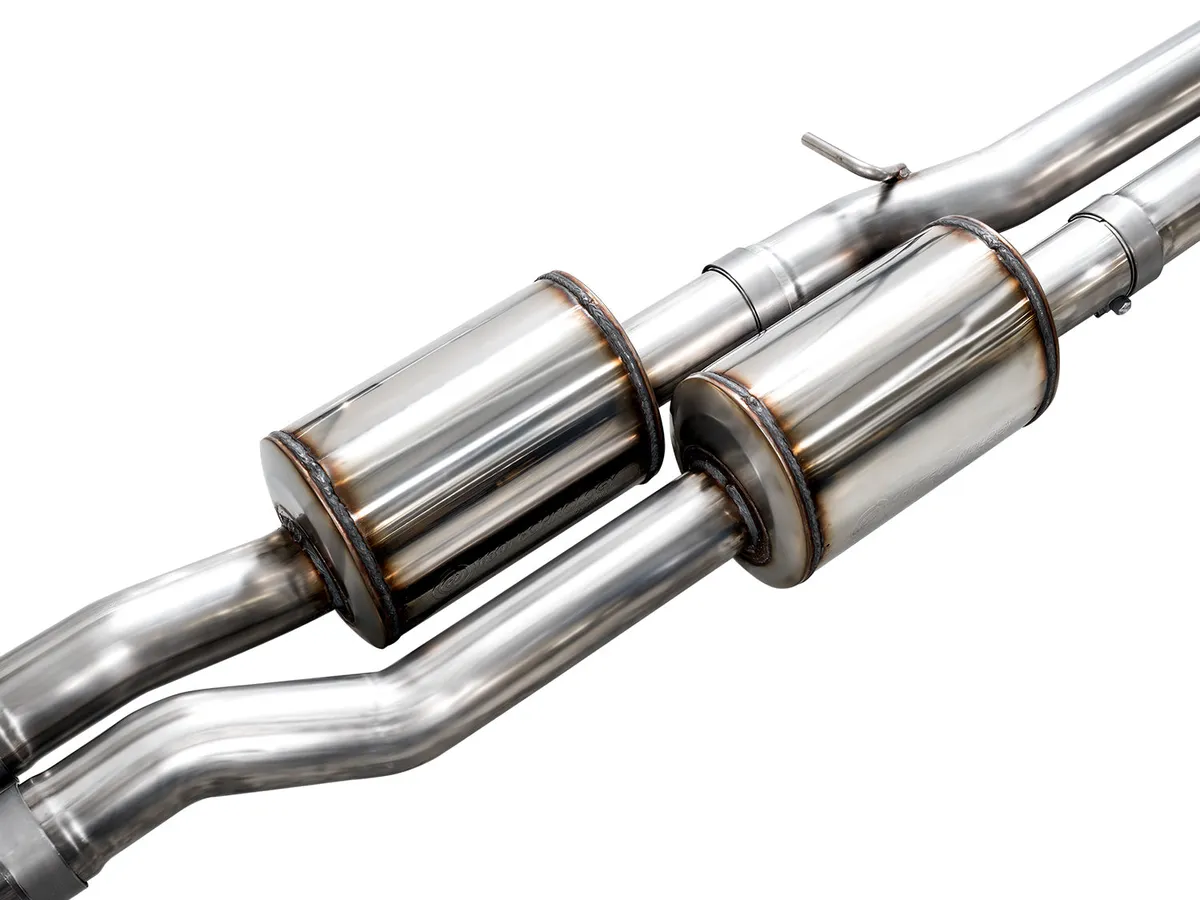 AWE 0FG Catback Exhaust for 2025 RAM 1500 3.0TT Standard and High Output - Chrome Silver Tips - 3015-32530 product image