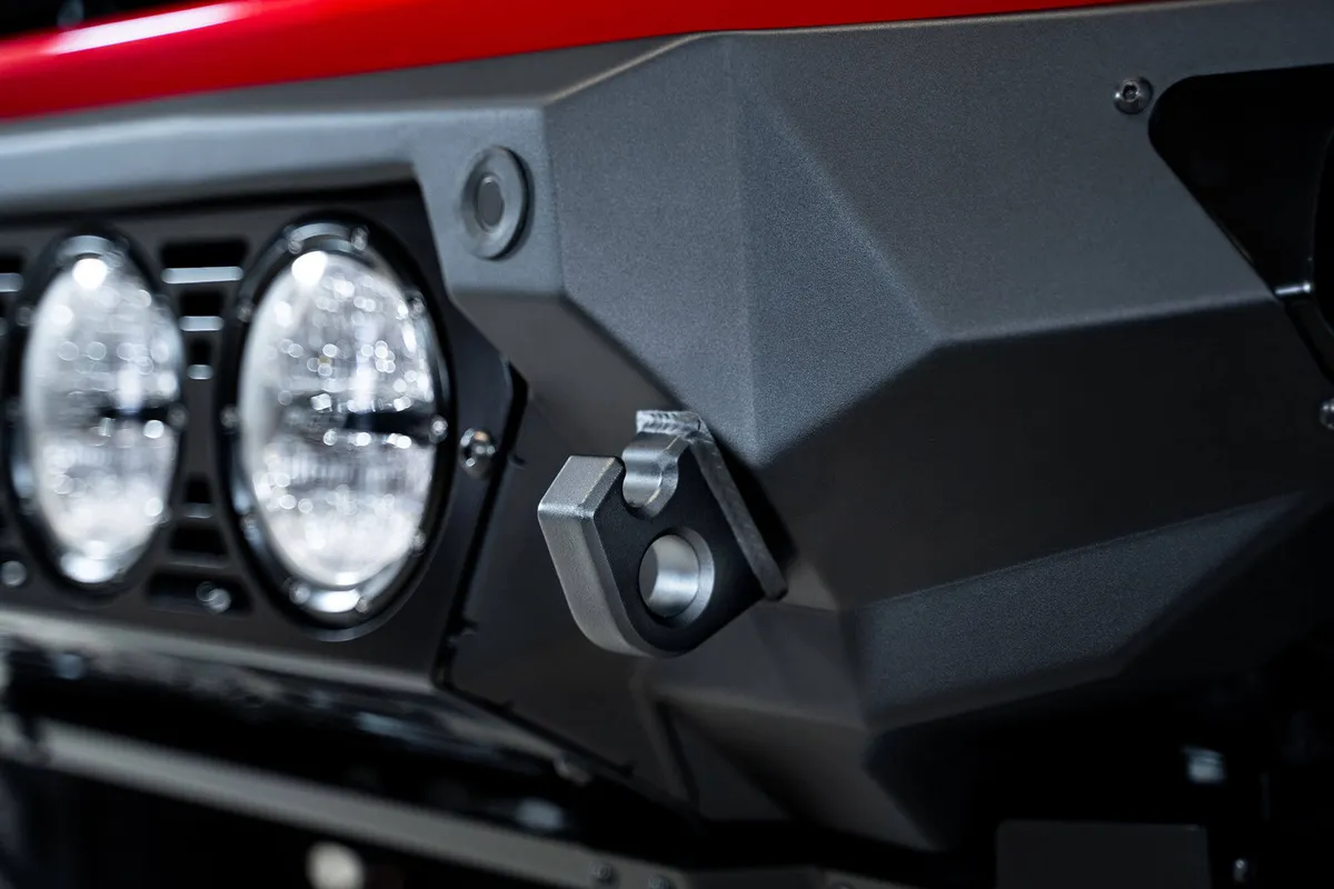 21c Ford Bronco Bomber Front Bumper Black Powdercoat Finish product image