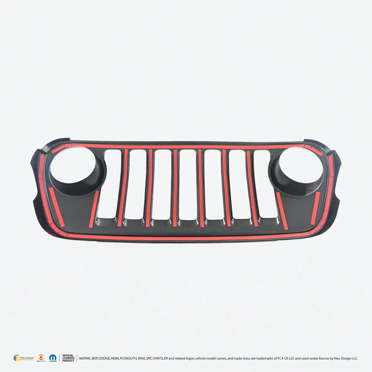 Trim Illusion 1pc Grille Overlay JT Black product image
