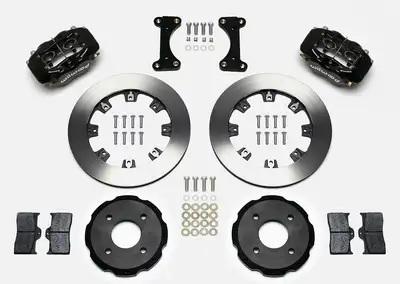 Wilwood Brakes 2002 - 2006 Mitsubishi Forged Dynalite Big Brake Front Brake Kit (Hat) - 140-7015