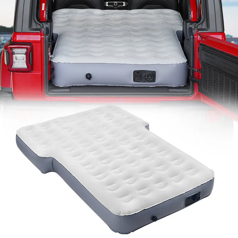 LED Factory Mart Inflatable Air Mattress with Built in Pump for 2018-Later Jeep Wrangler JLÂ 4Â Door