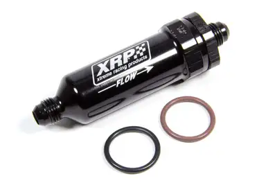 XRP XRP #6 AN Inline Fuel Filter with 100 Micron Stainless Screen