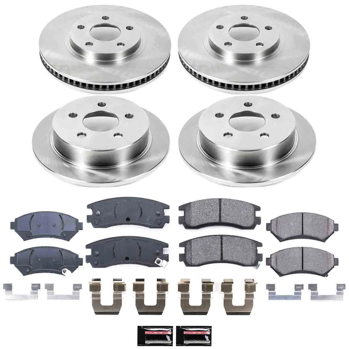 Autospecialty Brake Kit fr 2000-2005 Chevy Impala 2000-2005 Chevy Monte Carlo 1998-1999 Oldsmobile i product image