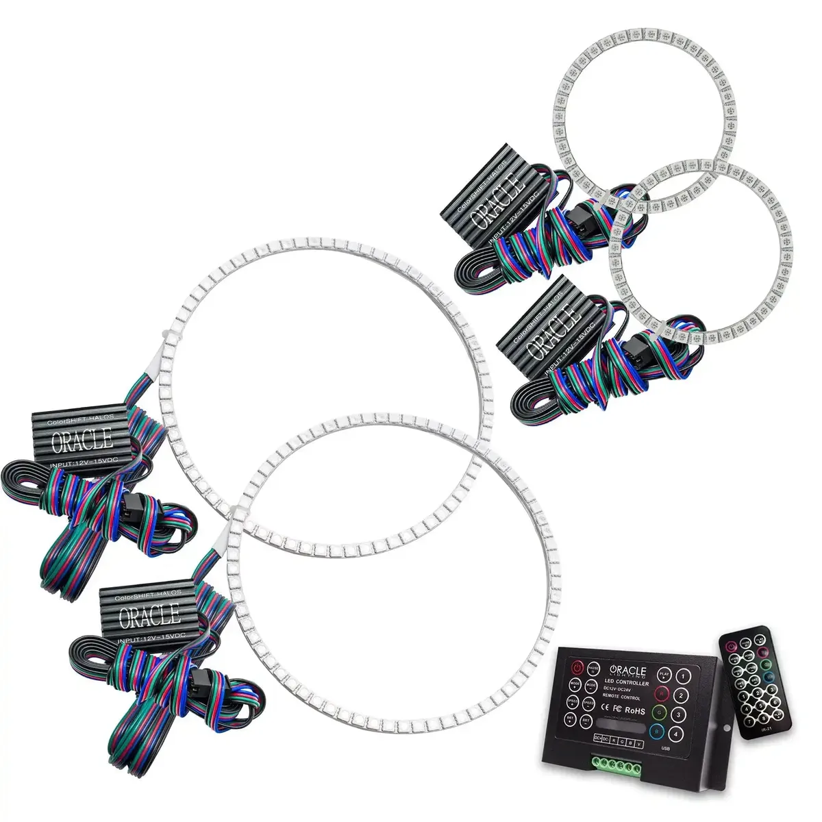 2385-504 - Mercedes Benz Sprinter Van 2011-2012 ORACLE ColorSHIFT Halo Kit - Non Projector product image