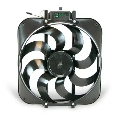 Flex-A-Lite Fan Electric 15in Single s Blade Puller w/ Controls