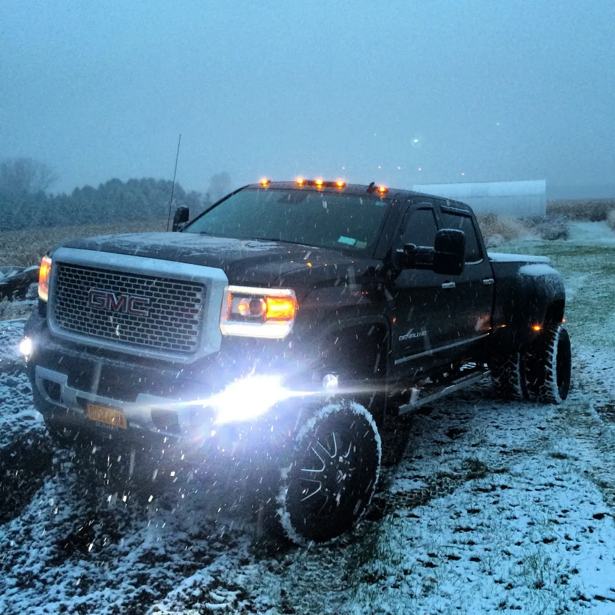 GMC Sierra & Chevy Silverado 15-25 (3rd & 4th Gen) Dually Fender Lights (4-Piece Set) - Multiple Lens & Colors product image