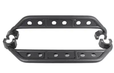 Fishbone Offroad Jeep Wrangler Side Steps 07-18 Wrangler JK 2 Door Steel Black Textured Powdercoat Fishbone Offroad