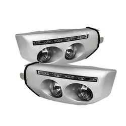 Toyota FJ Cruiser 07-14 Fog Lights With LED Daytime Running Lights W/Switch- Clear product image