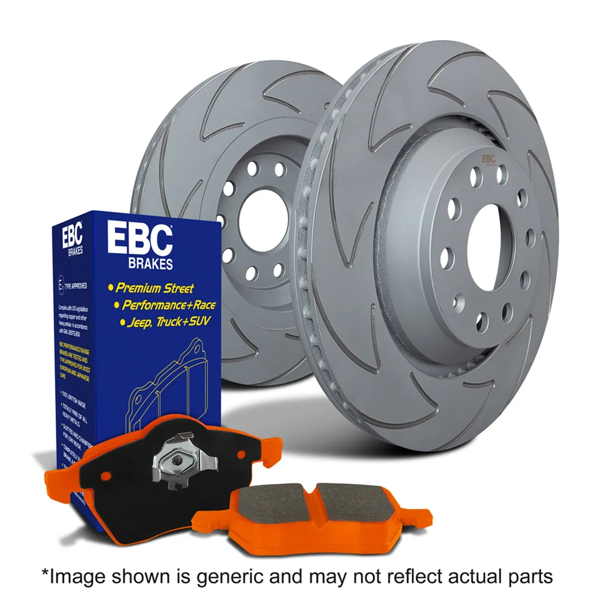 S7 Kits Orangestuff and BSD Rotors; Front; FMSI Pad No. D976; Vented; 6 Bolt Holes; 319mm Dia.; 67.5mm Height; 28mm Thick; 108mm Center Hole Dia.; product image