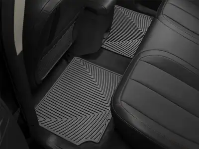 Weathertech BlackRear Rubber Mats2010 +ChevroletEquinox