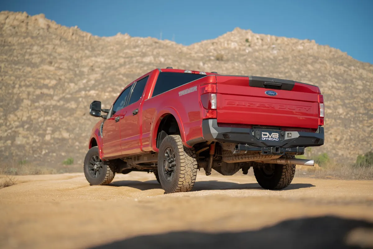 DV8 2017-2025 Ford Super Duty Spec Series Rear Bumper RBFF2-03 product image
