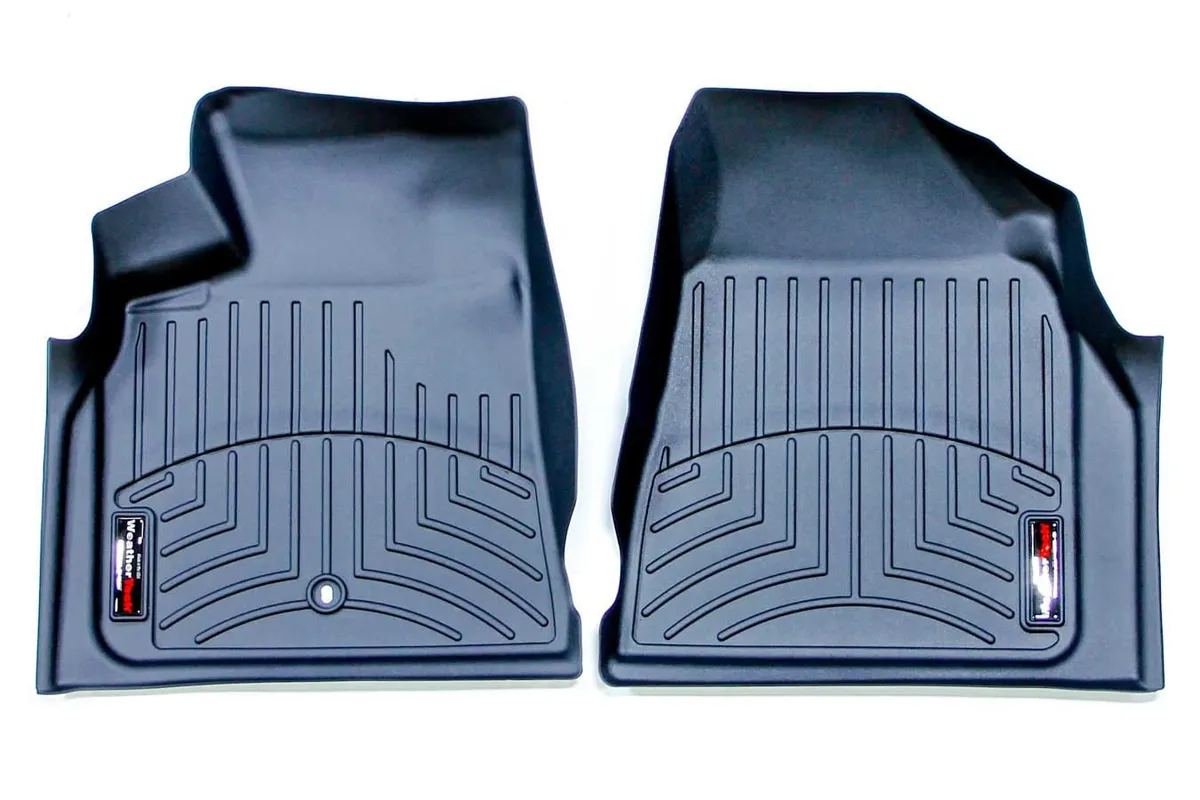 FloorLiner™ DigitalFit®; Black; Front; product image