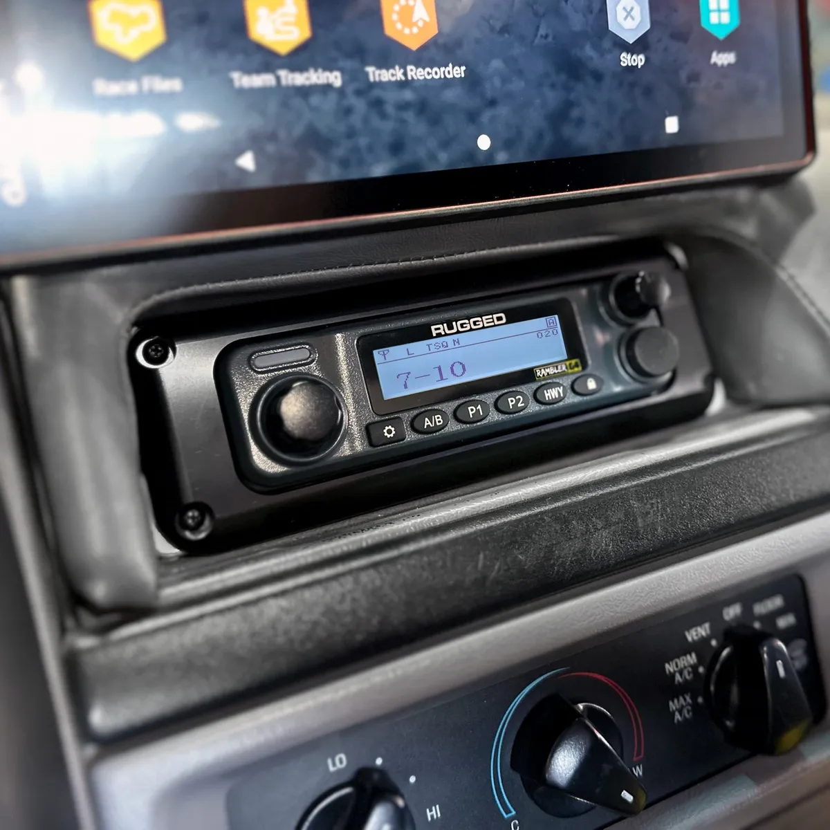 Radio Kit Plus - Rambler G4 High Power GMRS Mobile Radio Kit with External Speaker product image