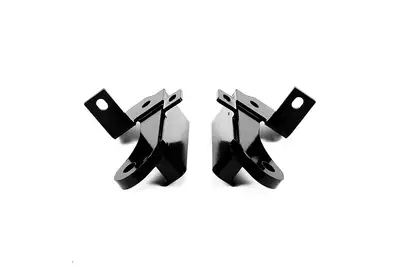 Warn WARN - These tow points mount below the factory winch-ready steel bumper. The tow points are rated at 12,000 lbs., are powder-coated black, and are load-bear