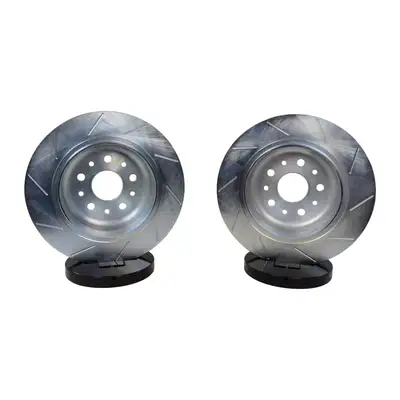 Baer Brake Systems Claw Performance Rotors Rear (Slot/Zinc Only) 18-24 Jeep Wrangler JL And 20-24 Gladiator JT W/Br3 Brake Code Baer Brakes