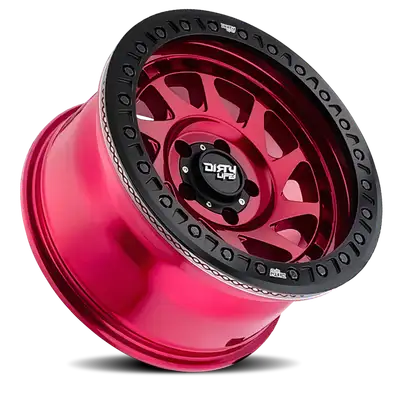 DIRTY LIFE Dirty Life Race Wheels Enigma Race 9313 Gloss Crimson Candy Red 17X9 6-139.7 -12Mm 106Mm